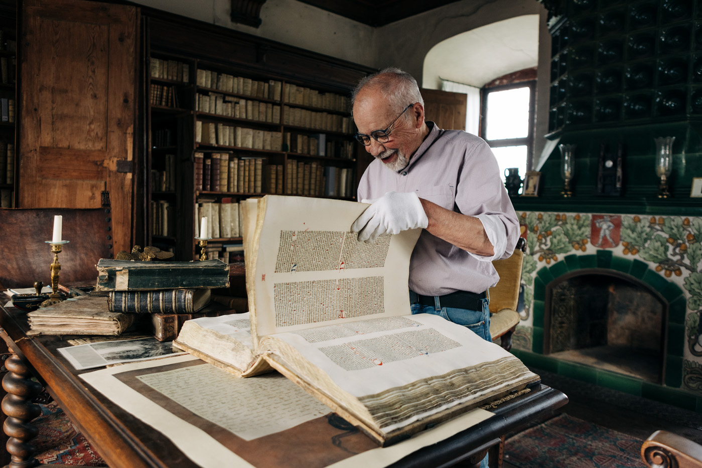 Hinter historischen Mauern